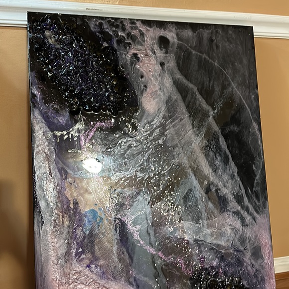 Crystal Resin Art Amethyst Geode - Galaxy - Custom - Picture 3 of 5
